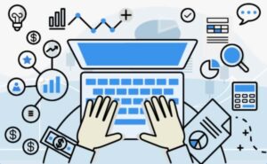 Finanças da empresa com um ERP